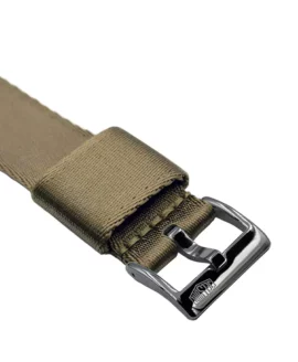 Jelsdal Vintage Military Single Pass Nylon Strap Khaki Jelsdal Vintage Military Single Pass Nylon Strap Khaki
