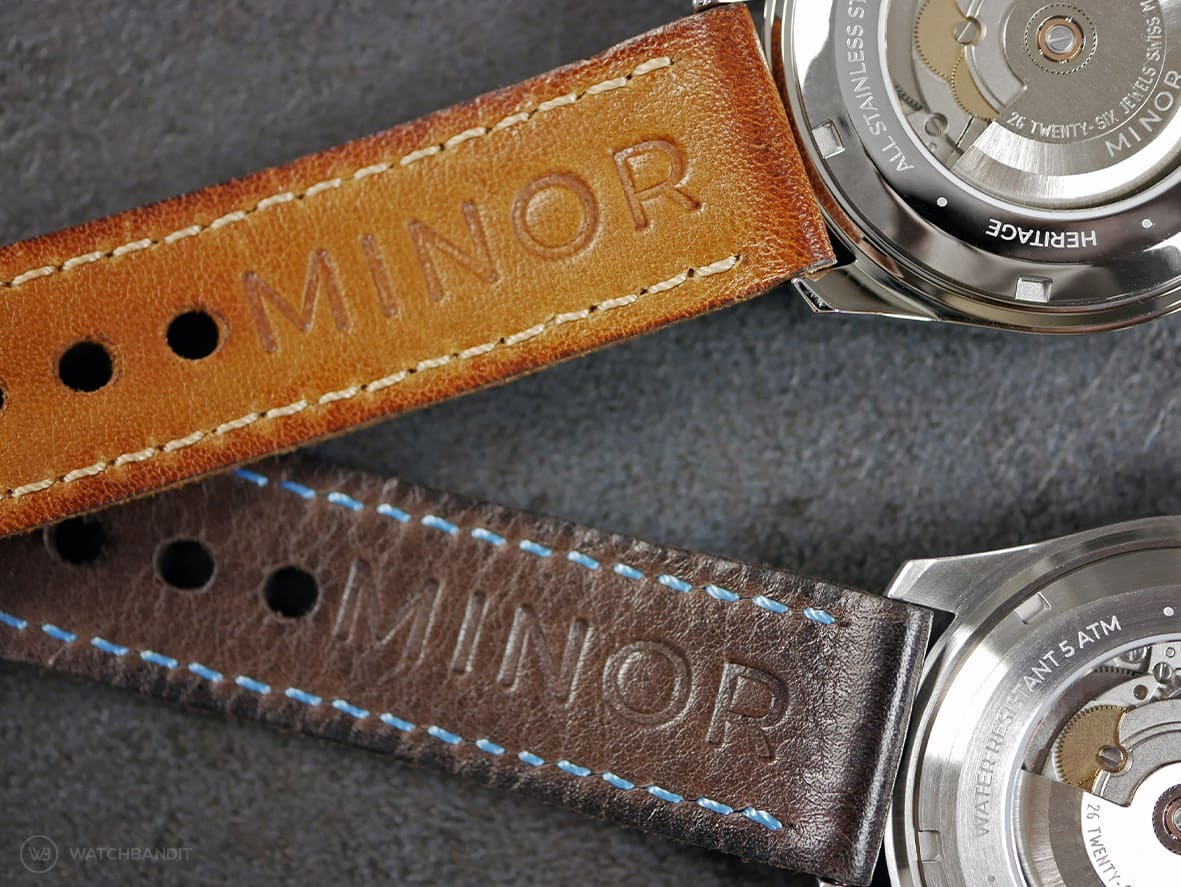 Minor-Watches-Heritage-Collection-leather straps-min
