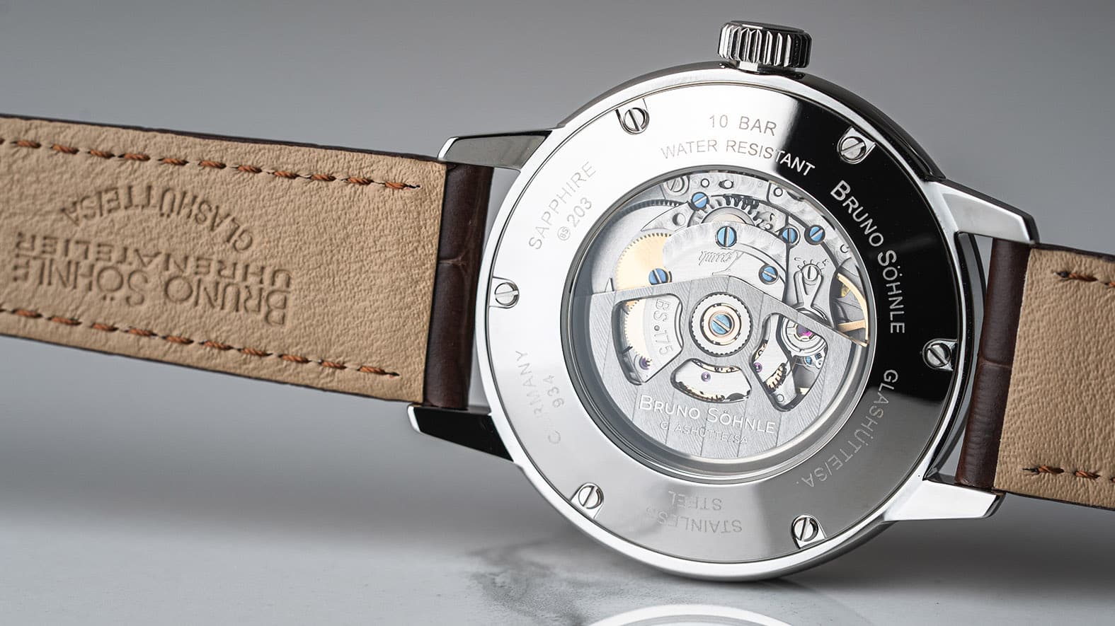 Bruno Söhnle Glashütte - Hamburg Automatik Caliber