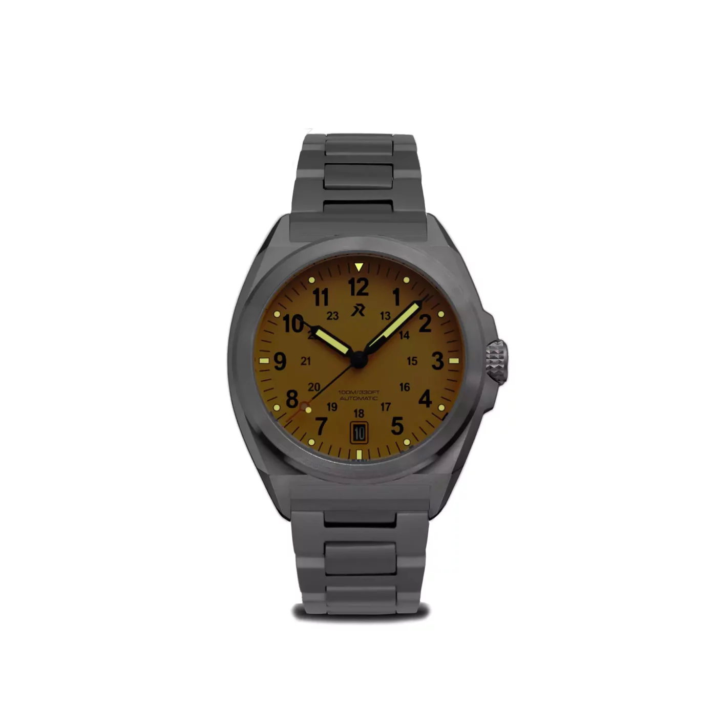 rze-valour-38-medallion-yellow-ultrahex-titanium-bracelet-lume