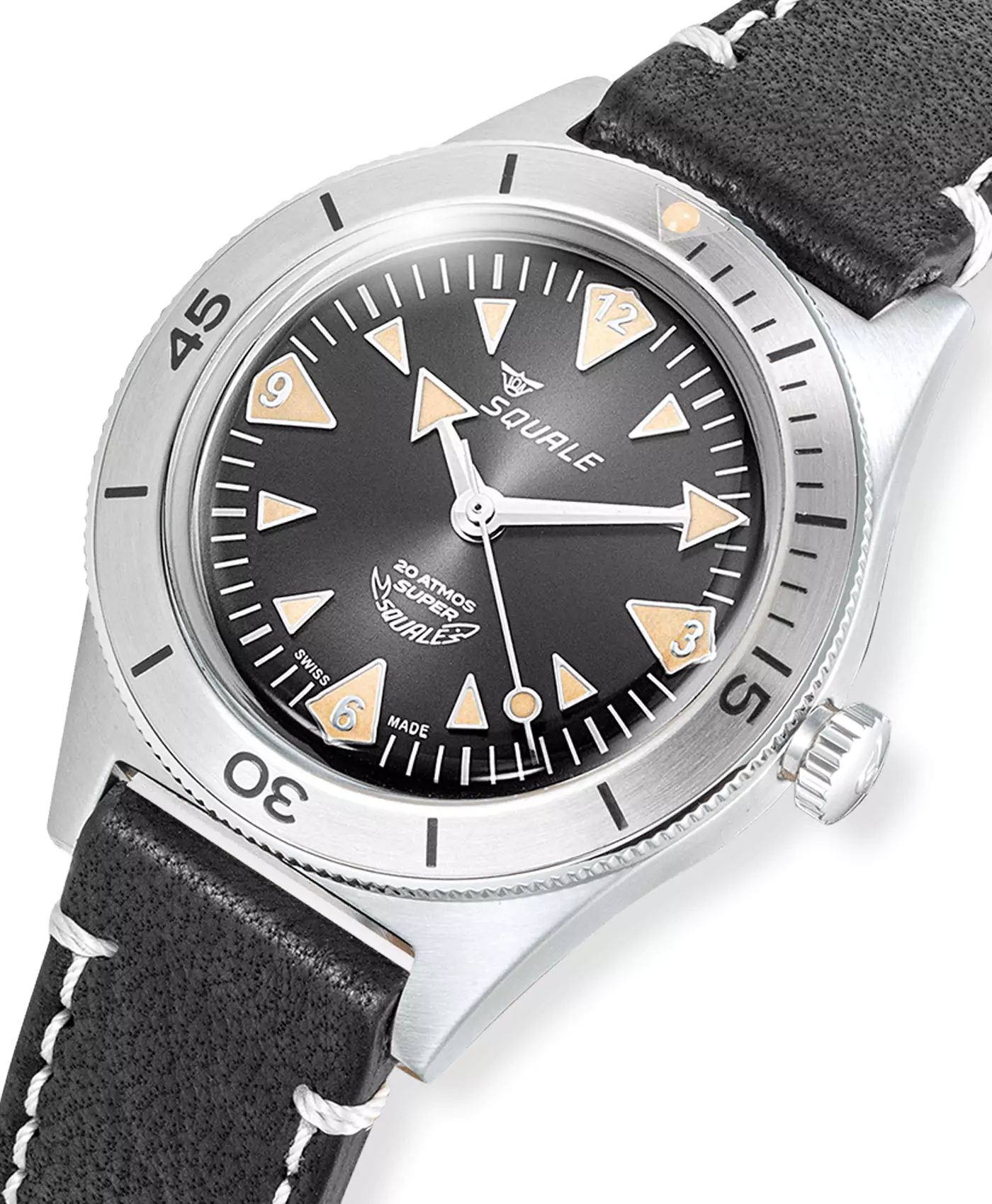 super-squale-big-arrows-black-leather-close-up