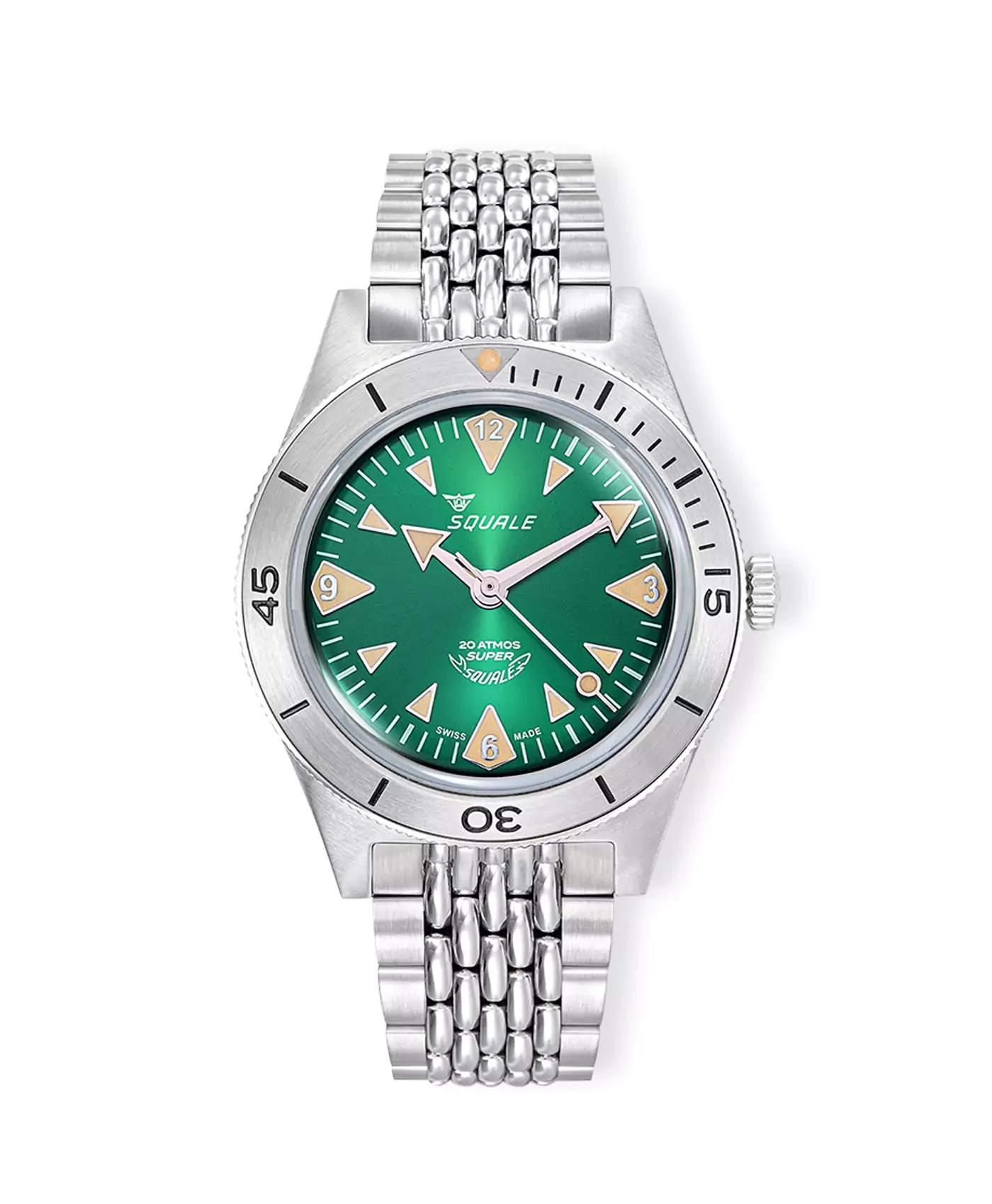 super-squale-big-arrows-green-bracelet