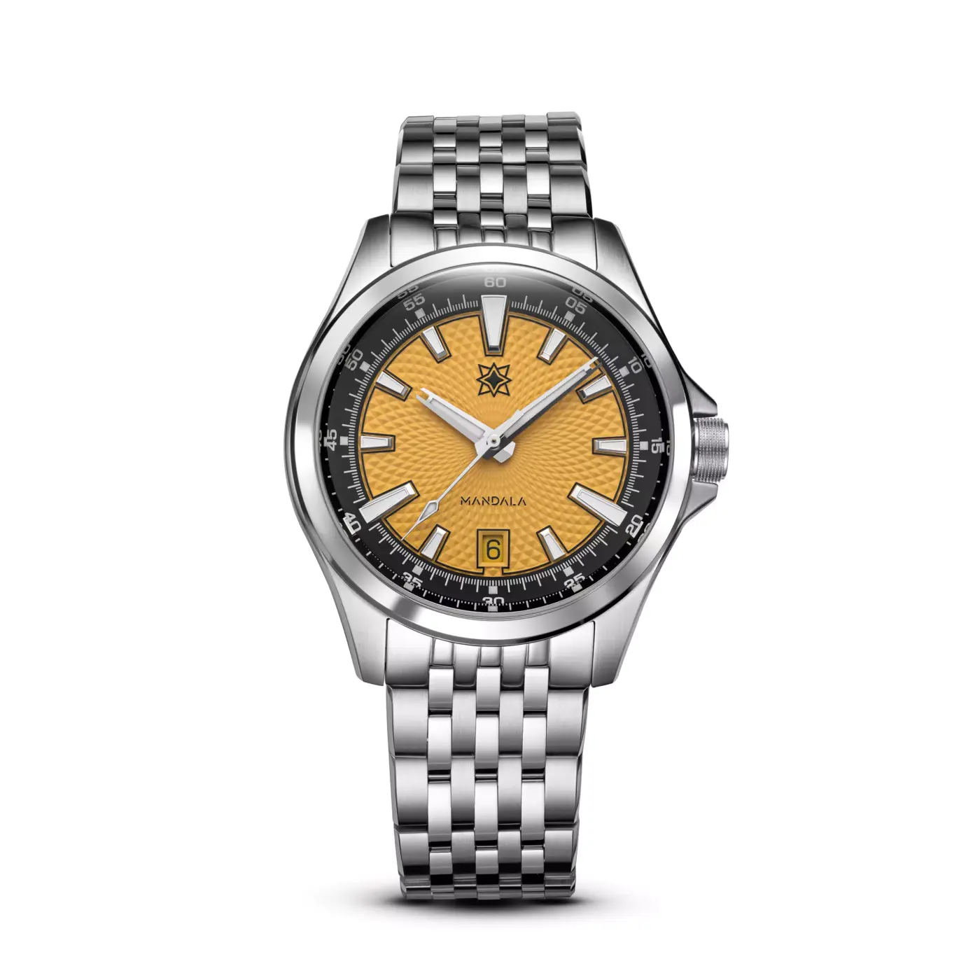 Second Hour - The Mandala Mk3 -yellow-dial-front