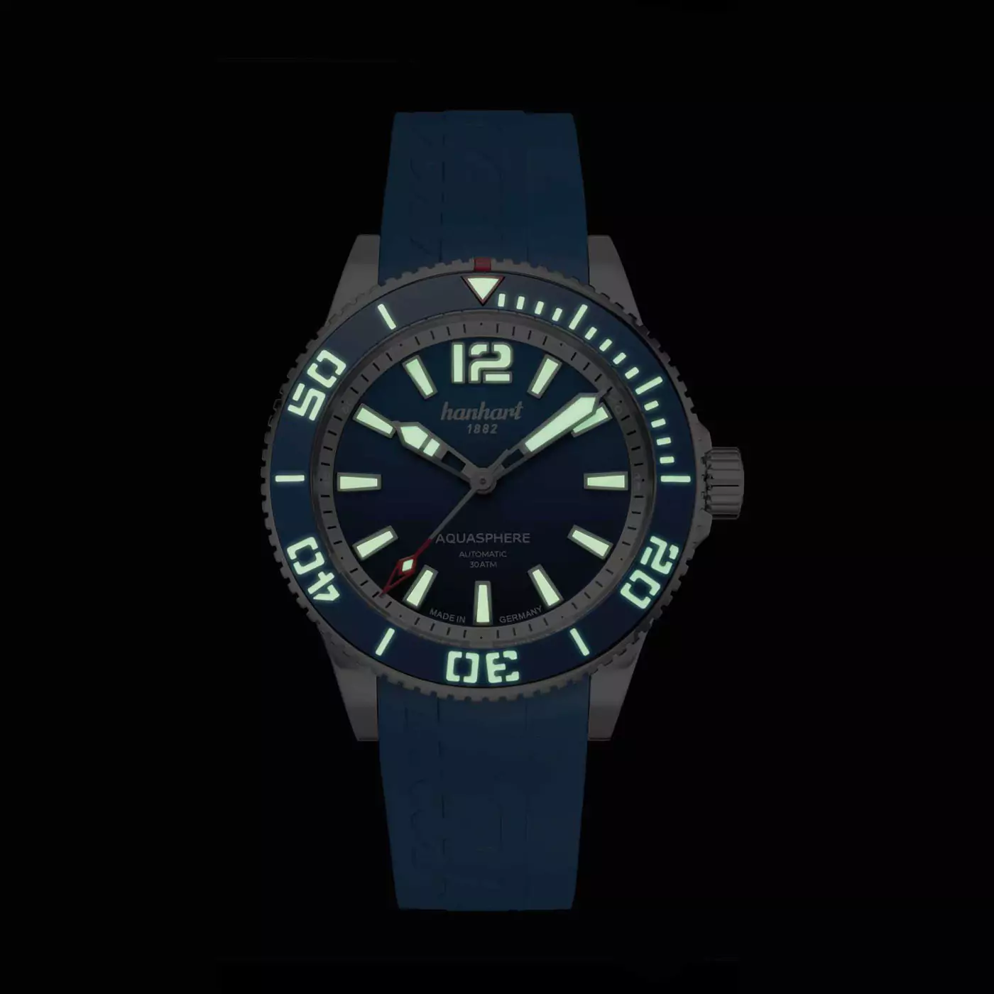 hanhart-aquasphere-ocean-fade-42mm-blue-bezel-blue-rubber-strap-lume