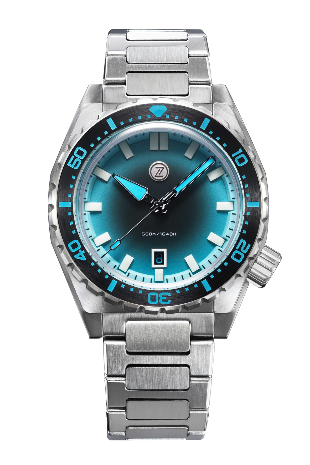Zelos Watches Thresher 44mm 'Azure'