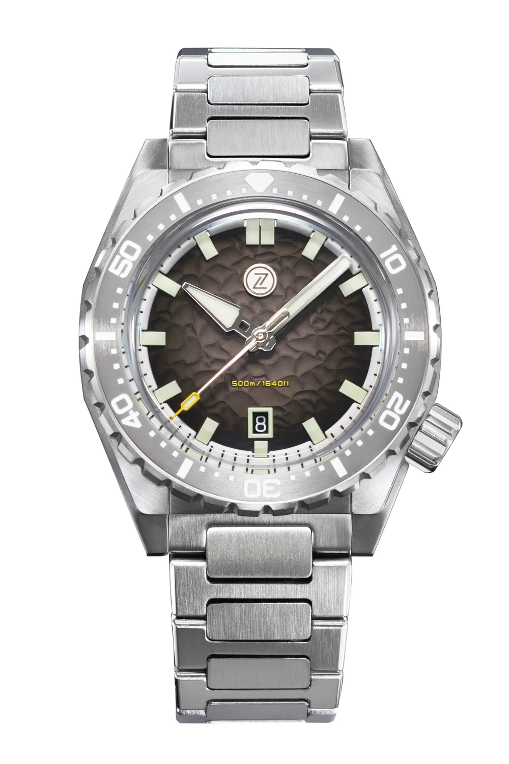 Zelos Watches Thresher 44mm 'Hammered Grey'