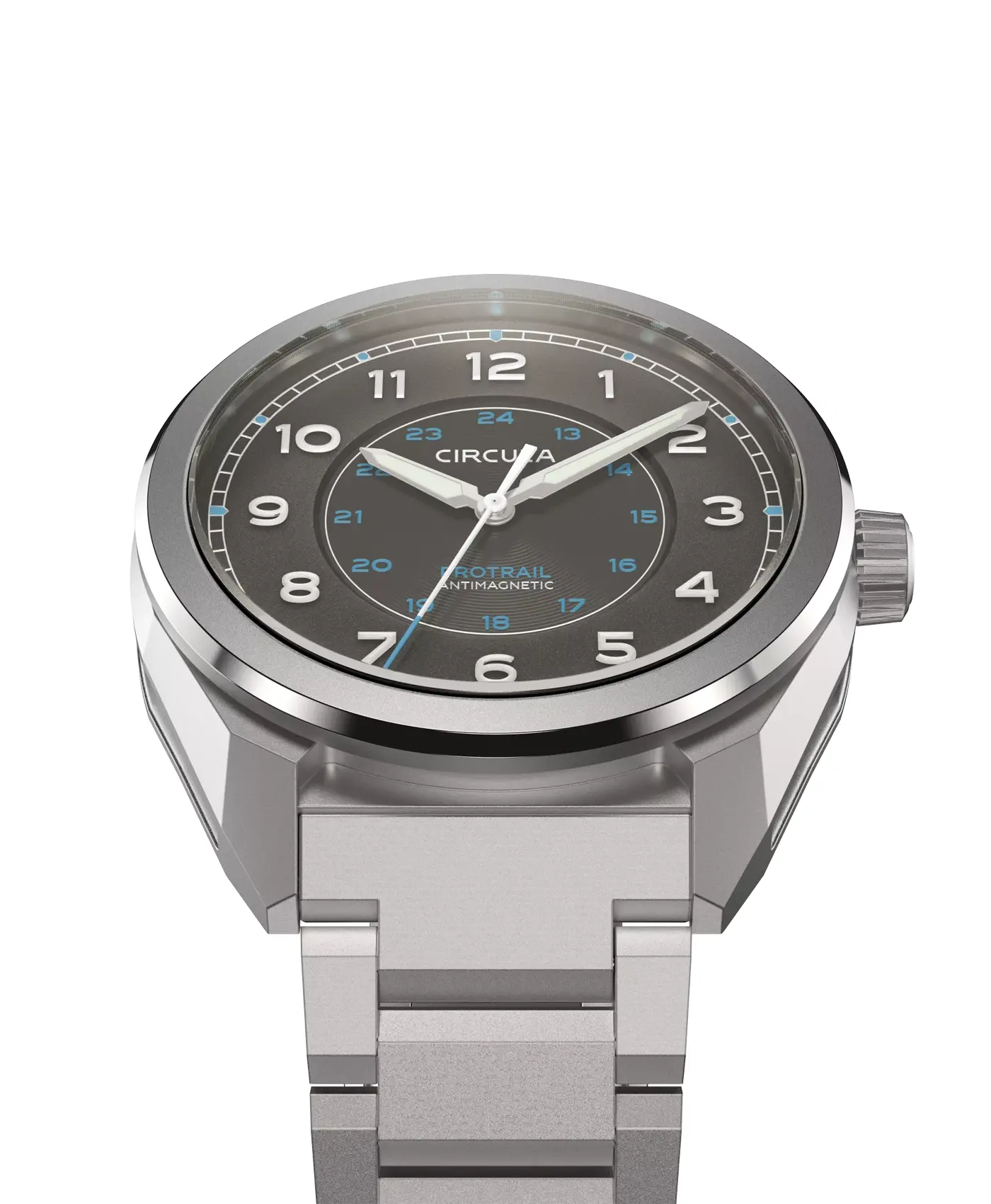 Circula ProTrail Grey - steel bracelet -2