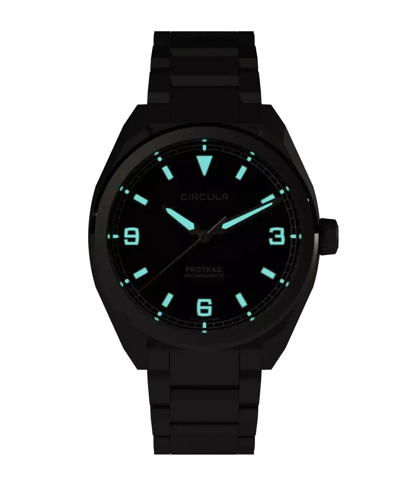 Circula ProTrail TRTS SE - steel bracelet - lume