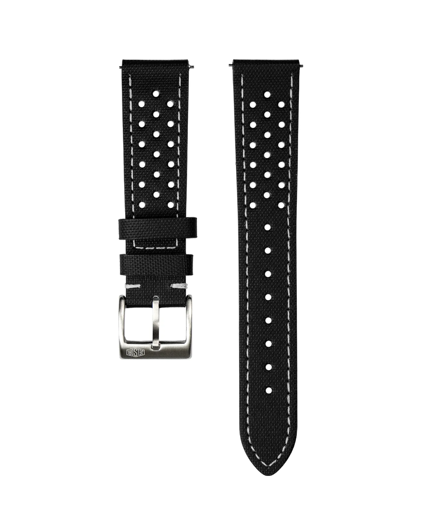 Jelsdal - Regatta Sailcloth Watch Strap - Black